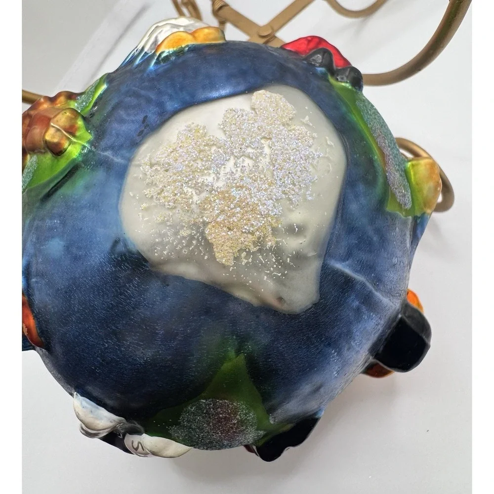 Christopher Radko United We Stand Christmas Ornament World Holding‎ Hands 1999